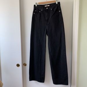 Levi’s Premium High Loose Black Jeans 27